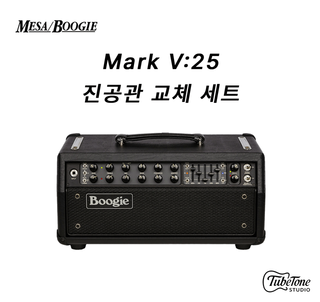 MESA BOOGIE Mark V:25 진공관 교체 세트