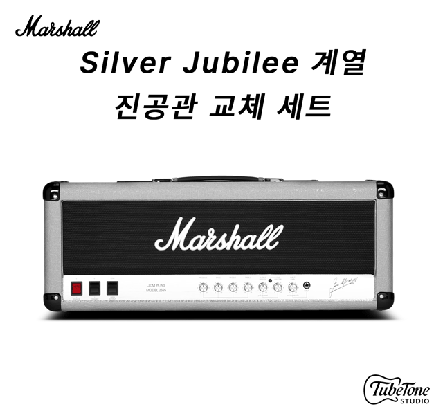 Marshall Silver Jubilee 2550 50W 진공관 교체 키트