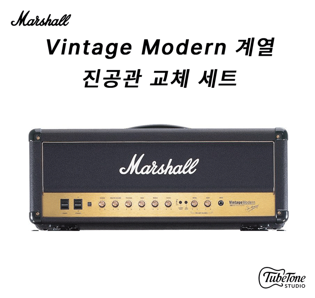 Marshall Vintage Modern 2246, 2266 50W 진공관 교체 키트